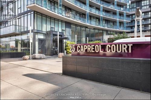 1607 - 25 Capreol Court, Toronto, ON - Outdoor With Balcony