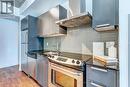#201 -650 King St W, Toronto, ON  - Indoor Photo Showing Kitchen With Upgraded Kitchen 
