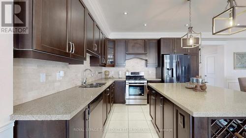 100 Falstaff Ave, Toronto, ON - Indoor Photo Showing Kitchen With Upgraded Kitchen