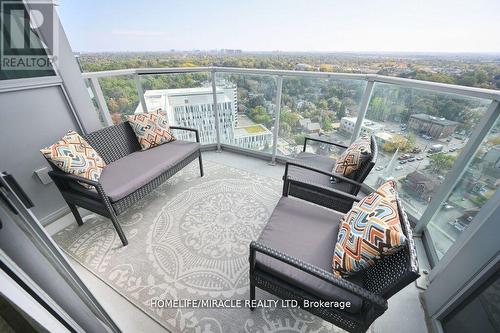 #2207 -9 George St N, Brampton, ON - Outdoor With Balcony With View With Exterior