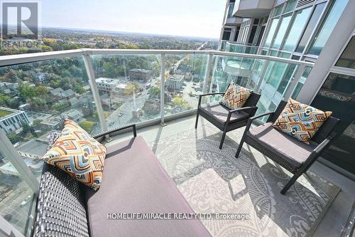 #2207 -9 George St N, Brampton, ON - Outdoor With Balcony With View