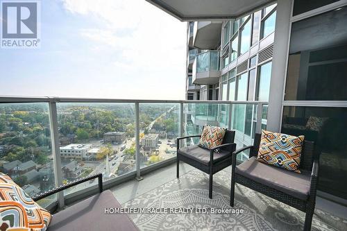 #2207 -9 George St N, Brampton, ON - Outdoor With Balcony With Exterior