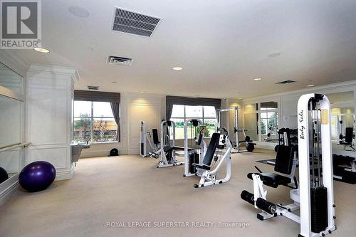 #1120 -25 Kingsbridge Garden Circ, Mississauga, ON - Indoor Photo Showing Gym Room