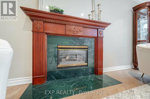 69 Kirkhill Pl, Vaughan, ON - Indoor Photo Showing Living Room With Fireplace