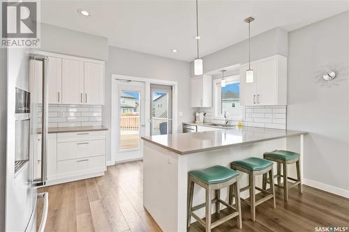 231 Childers Cove, Saskatoon, SK - Indoor Photo Showing Kitchen With Upgraded Kitchen