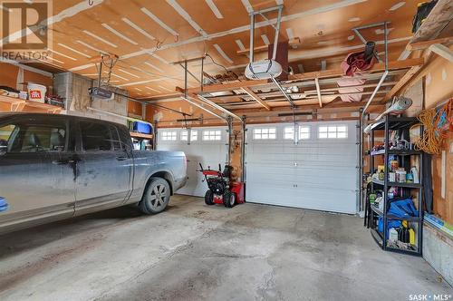 34 Blue Sage Drive, Moose Jaw, SK - Indoor Photo Showing Garage