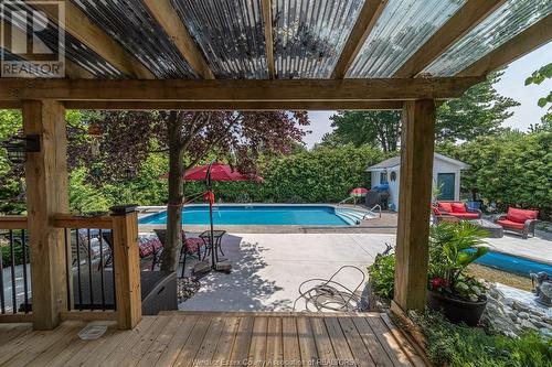 224 Caruhel, Lakeshore, ON - Outdoor With In Ground Pool With Deck Patio Veranda