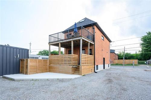 Side Drive with Rear Parking - 198 Dundurn Street S, Hamilton, ON - Outdoor With Balcony With Deck Patio Veranda With Exterior