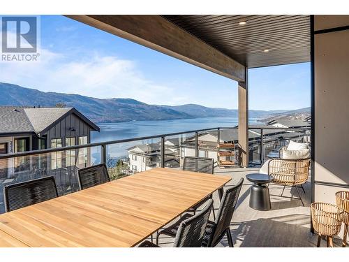 3313 Aspen Lane, Kelowna, BC - Outdoor With Body Of Water With Deck Patio Veranda With View With Exterior