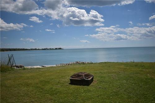campfire anyone - 3 Horseshoe Bay Road, Dunnville, ON - Outdoor With Body Of Water With View
