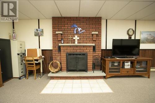 983 North St, Sault Ste. Marie, ON - Indoor Photo Showing Living Room With Fireplace