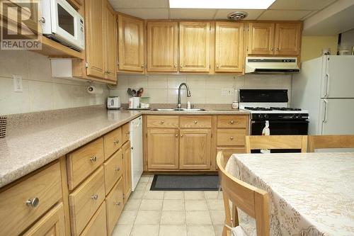 983 North St, Sault Ste. Marie, ON - Indoor Photo Showing Kitchen With Double Sink