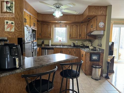 66A Bennett Drive, Gander, NL - Indoor Photo Showing Kitchen With Double Sink