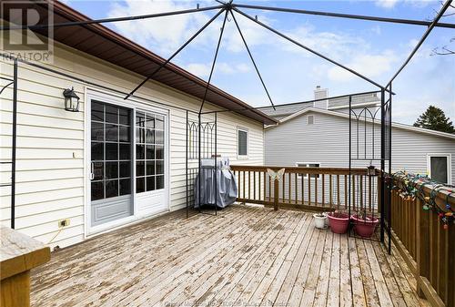 282 Hennessey Rd, Moncton, NB - Outdoor With Deck Patio Veranda With Exterior