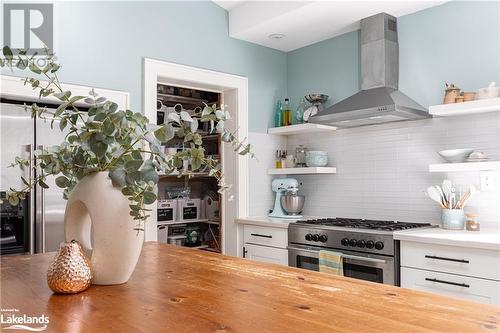93 Ontario Street, Bracebridge, ON - Indoor Photo Showing Kitchen With Upgraded Kitchen