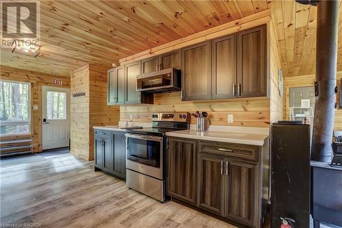 149 Tammy'S Cove Road, Miller Lake, ON - Indoor Photo Showing Kitchen