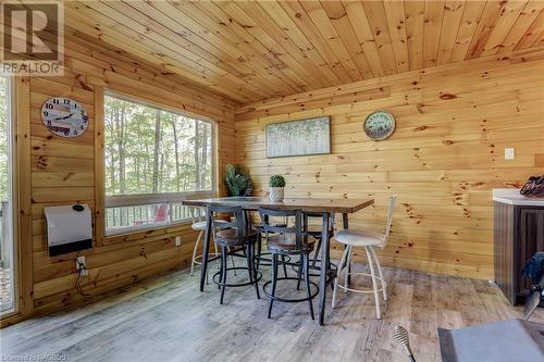 149 Tammy'S Cove Road, Miller Lake, ON - Indoor Photo Showing Dining Room