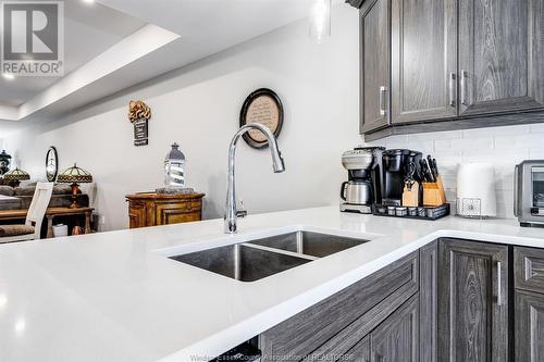 126 Lane Street, Essex, ON - Indoor Photo Showing Kitchen With Double Sink