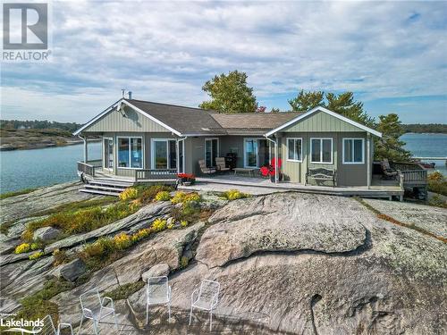 Front view - 278 Island C, Carling, ON - Outdoor With Body Of Water