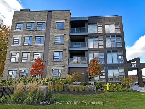 107-105 Spencer Ave, Orangeville, ON - Outdoor With Balcony With Facade
