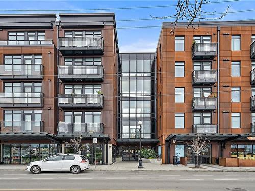 415-515 Chatham St North, Victoria, BC - Outdoor With Balcony With Facade