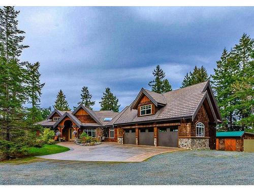 5151 Island Hwy West, Qualicum Beach, BC - Outdoor With Deck Patio Veranda With Facade