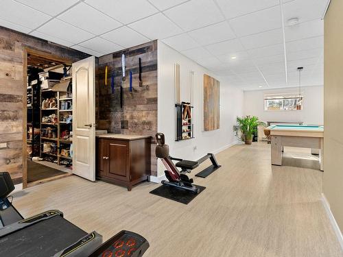 Exercise room - 23 Rue De La Montagne-Verte, Sainte-Marguerite-Du-Lac-Masson, QC - Indoor Photo Showing Other Room