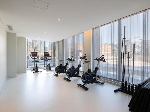 Exercise room - 231-1616 Rue Des Bassins, Montréal (Le Sud-Ouest), QC - Indoor Photo Showing Gym Room