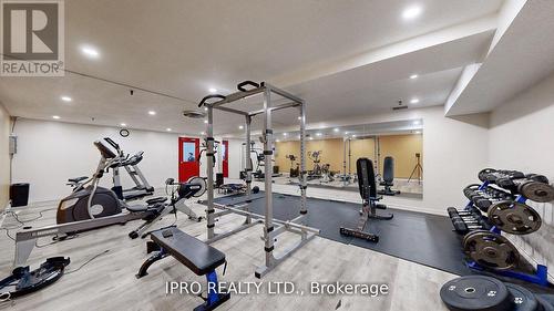 #342 -1395 Williamsport Dr, Mississauga, ON - Indoor Photo Showing Gym Room