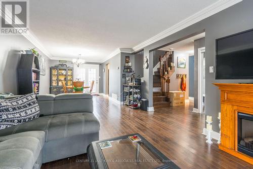 19 Bogart Crescent, Belleville, ON - Indoor Photo Showing Living Room With Fireplace