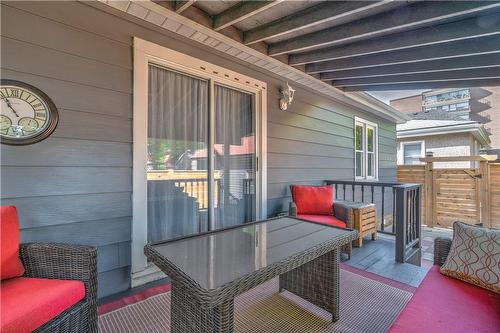 Porch - 17 Dundas Street, Dundas, ON - Outdoor With Deck Patio Veranda With Exterior