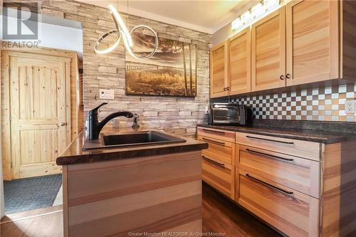 1409 Route 475, Bouctouche Bay, NB - Indoor Photo Showing Kitchen With Double Sink