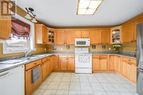 210 Grandview Boulevard, Lakeshore, ON - Indoor Photo Showing Kitchen With Double Sink