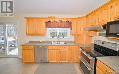 41 Lonewater Street, Fredericton, NB - Indoor Photo Showing Kitchen With Double Sink