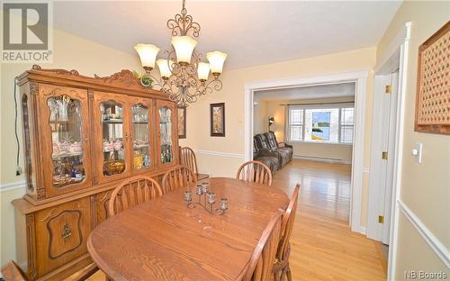 41 Lonewater Street, Fredericton, NB - Indoor Photo Showing Dining Room