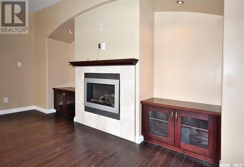 41 Guy Drive, Prince Albert, SK - Indoor Photo Showing Other Room With Fireplace