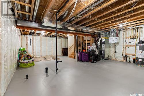 4037 Delhaye Way, Regina, SK - Indoor Photo Showing Basement