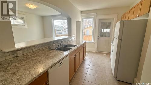 1566 Retallack Street, Regina, SK - Indoor Photo Showing Kitchen With Double Sink