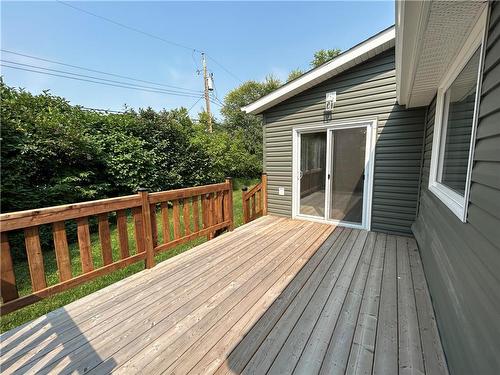 123 B Fanny Street, Carberry, MB - Outdoor With Deck Patio Veranda With Exterior