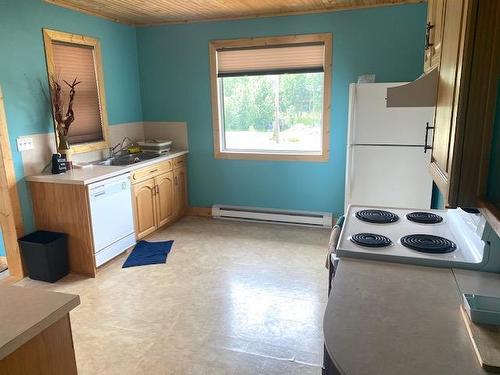 107 Crestview Drive, Onanole, MB - Indoor Photo Showing Kitchen With Double Sink