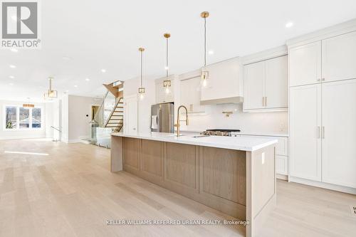 38 Kingdom St, Toronto, ON - Indoor Photo Showing Kitchen With Upgraded Kitchen