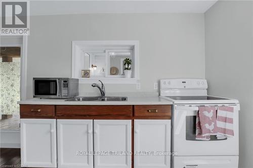 15772 Turin Line, Chatham-Kent, ON - Indoor Photo Showing Kitchen With Double Sink