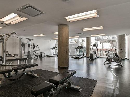 Salle d'exercice - 1406-495 Av. Viger O., Montréal (Ville-Marie), QC - Indoor Photo Showing Gym Room