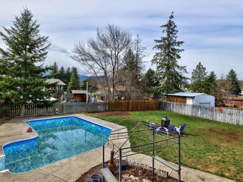 4683 Birch Lane, Barriere, BC - Outdoor With In Ground Pool With Backyard
