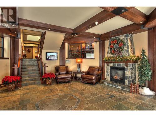 375 Raven Ridge Road Unit# 204, Big White, BC - Indoor With Fireplace