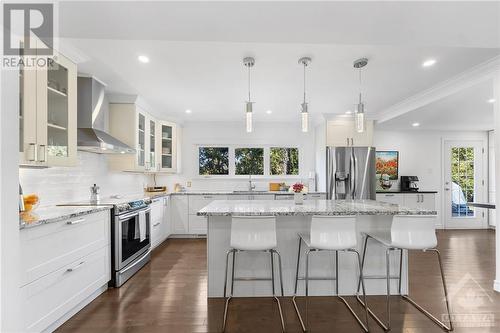 5 Carr Crescent, Kanata, ON - Indoor Photo Showing Kitchen With Upgraded Kitchen