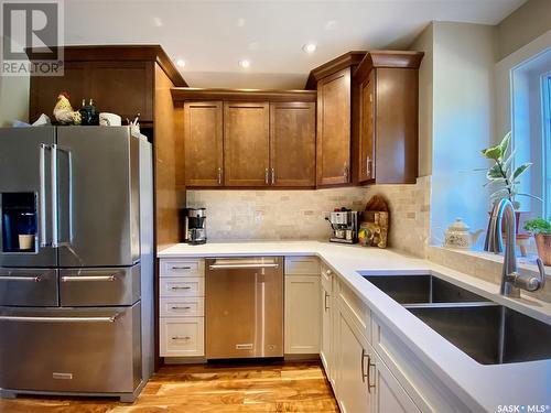 Solitude Acres, Fertile Belt Rm No. 183, SK - Indoor Photo Showing Kitchen With Double Sink