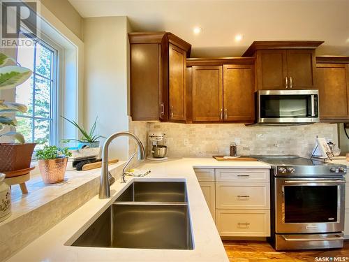 Solitude Acres, Fertile Belt Rm No. 183, SK - Indoor Photo Showing Kitchen With Double Sink