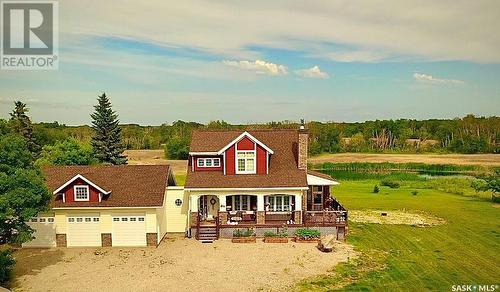 Solitude Acres, Fertile Belt Rm No. 183, SK - Outdoor With Deck Patio Veranda With View