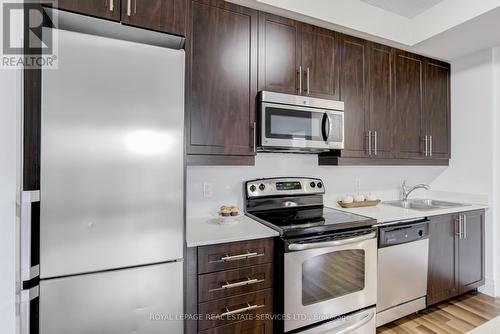 308 - 222 Finch Avenue W, Toronto, ON - Indoor Photo Showing Kitchen With Double Sink
